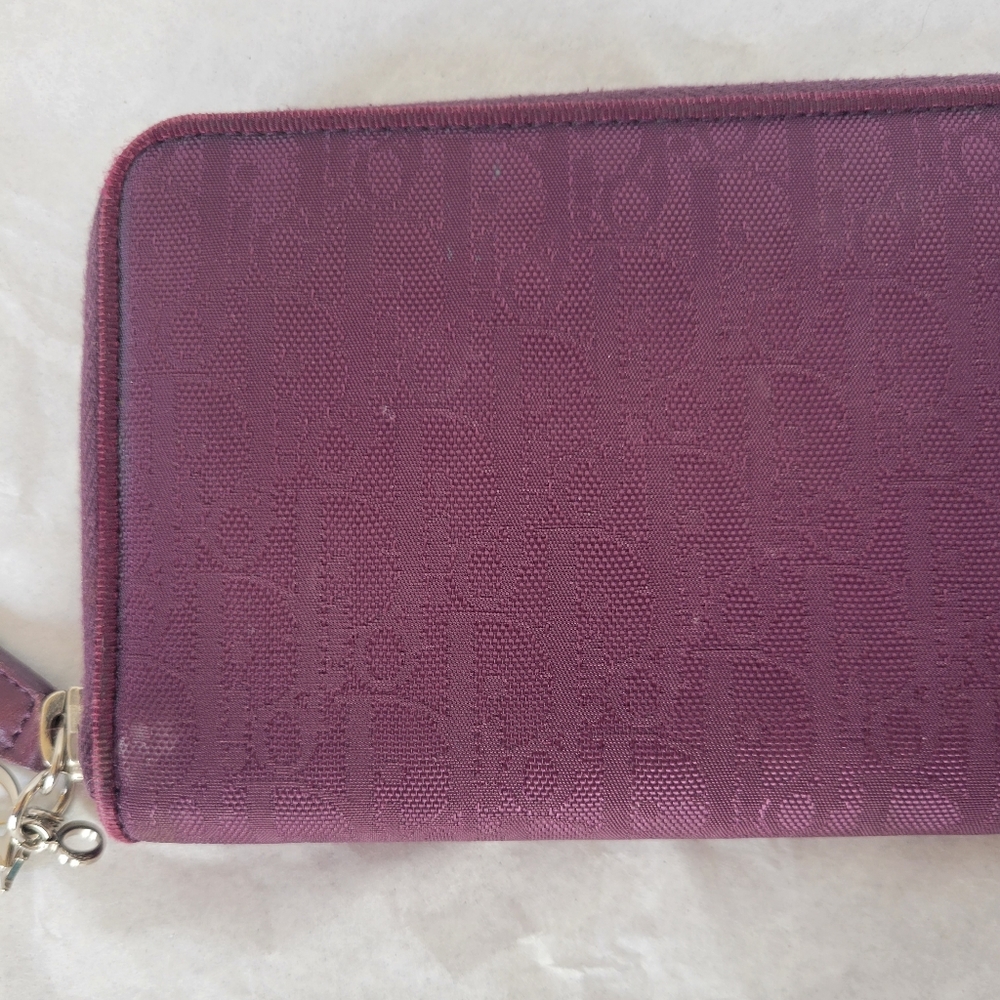 Dior Zippy purple long wallet - Picture 5 of 16